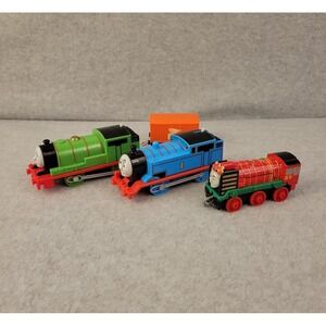 Thomas & Friends Lot Yungbao Henry Mail Cart Trackmaster Take N Play Die Cast